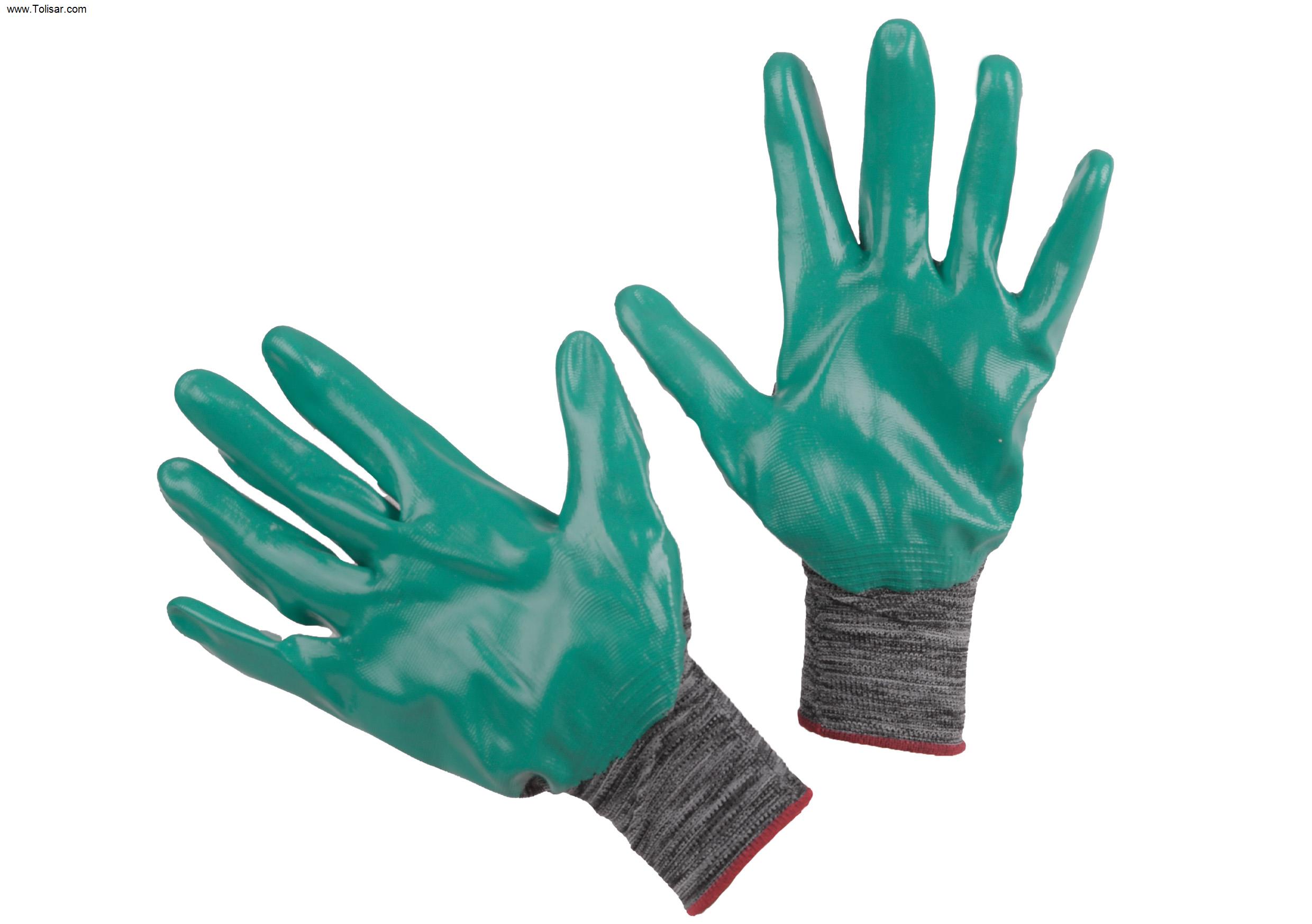 دستکش نیتریل دار گیلان